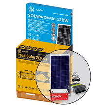 Cargar imagen en el visor de la galería, Kit Solar de 500 W com Baterias