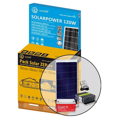 Kit Solar de 500 W com Baterias
