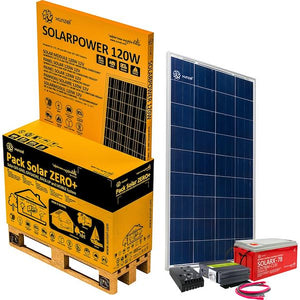 Kit Solar de 500 W com Baterias