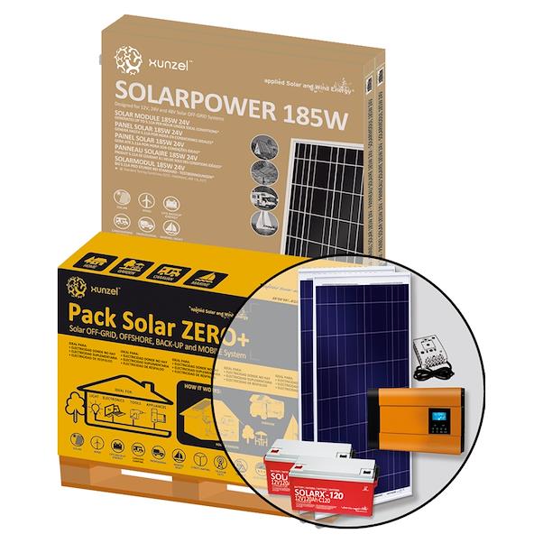 Kit Solar de 1500 W com Baterias