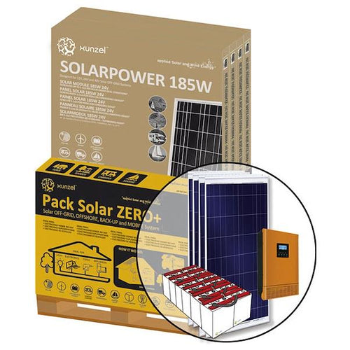 Kit Solar de 3 KW com Baterias