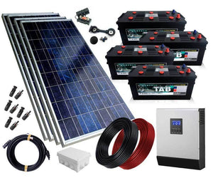 Kit Solar de 5 KW com Baterias